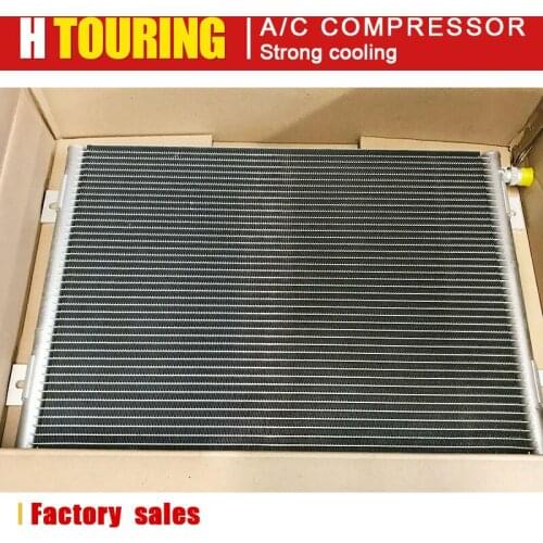 Car AC Air Conditioning Conditioner A/C Condenser for Hyundai loaders excavators Dash 7 models R210-7 11EM-90050 11EM90050