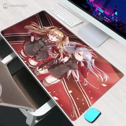 Azur Lane Cute Gaming Mouse Pad Grande 900x400 Extra Large XXL Gamer Keyboard Mousepad Waterproof Mause Pad Desk Mouse Mat Game