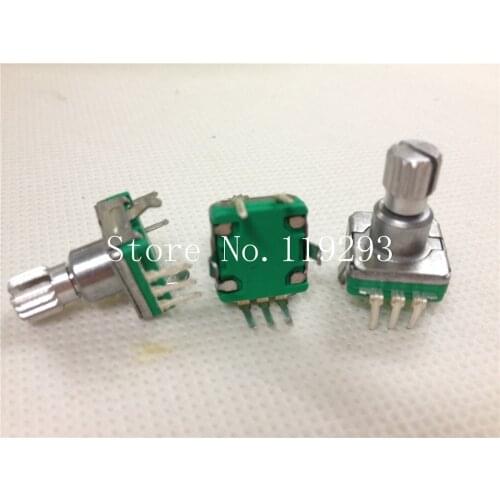 [LAN]Taiwan produced 360 rotary pulse encoder coding switch EC11-30 -bit audio car switch 11.5KQ--10PCS/LOT