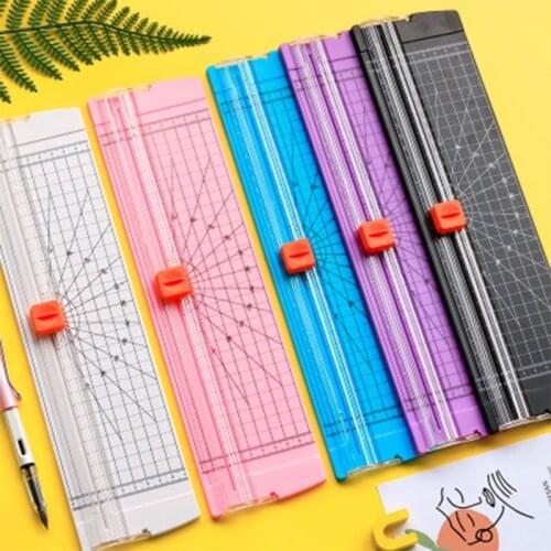 Precision A4 Paper Cutter Blade Card Cutting Machine Photo Scrapbooking Trimmer Ruler Art Office Home Stationery