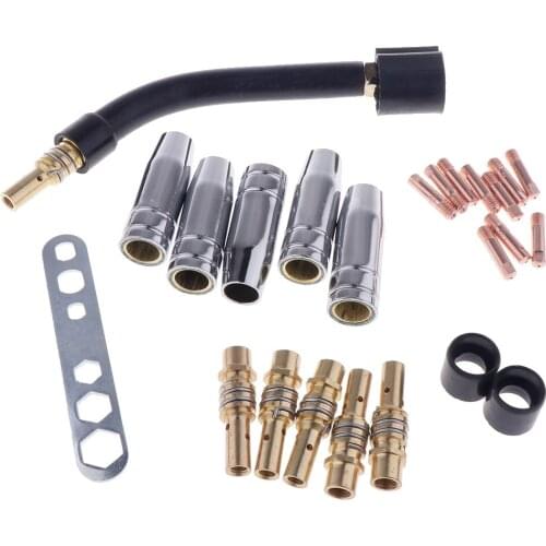 MB15AK MIG Welding Torch Tip 0.8mm Conical Nozzle Kit -Binzel Style