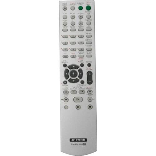 New RM-ADU006 Remote Control fit for Sony DVD Home Theater System