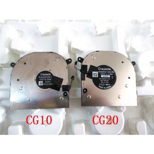 Laptop Cooling Fan EG50050S1-CG10-S9A EG50050S1-CG20-S9A for Dell XPS 17 9700 UMA 023.100IM.0011