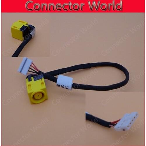 Original New DC Jack with cable For Lenovo Essential B590 DC laptop Power Jack female connector with cable