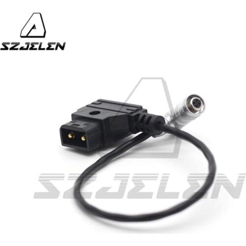 PORTKEYS BM5 Monitor Power Cable,Anton Bauer Power D-TAP to 4 pin female connector Right angle Power Cable For PORTKEYS BM5