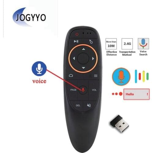G10 G10S Voice Remote Control Bluetooth Air Remote Mouse 2.4G Wireless Gyroscope for Android tv box H96 Max X3