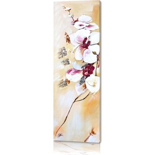 Handmade oil painting on canvas modern 100% Best Art Flower oil painting original directly from artis FL1-050