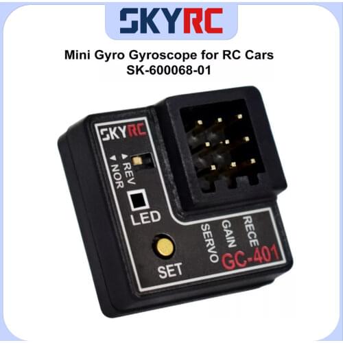 SKYRC GC301/GC401 4-8.4V Mini Gyro Sensor Gyroscope for wltoys k969 RC Car Steering Output Corrective Integrated Compact