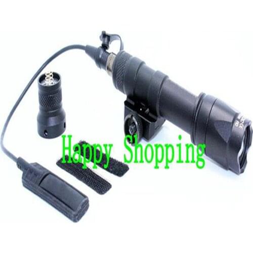 Tactical M600C Scout Light Rifle Weapon Flashlight LED Hunting M600 Spotlight Constant and Momentary Output with Tail Switch