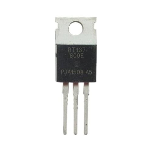 20pcs/lot BT137-600E Triac 600V/ 8A TO-220