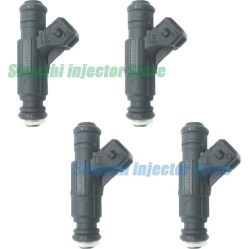 4pcs Fuel Injector Nozzle For Volkswagen Beetle Golf Jetta 1.8L 0280156061~06A906031BA good quality 0280156061~06A906031BA