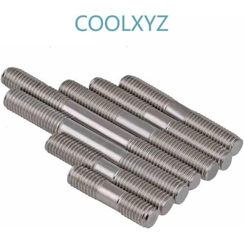 M3-m8 standard 304 stainless steel stud bolt stud screw stud screw 5PCS