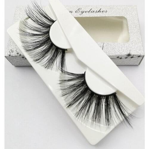 Cursavela real mink eyelashes thick makeup lashes 30mm luxurious dramatic winged fluffy multilayers 1 pair eyelashes curly