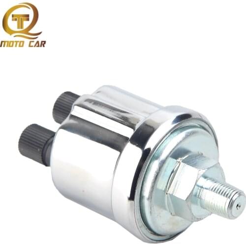 Oil Pressure Sensor NPT 1/8 G WK 0-10 Bar Thread 10MM Diesel Generator Oil Pressure Sender for bulldozer Boat VDO Meter