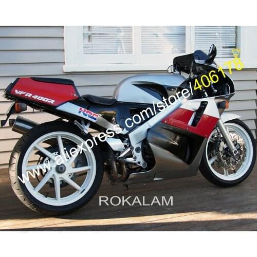 For Honda Parts VFR400R 88-92 NC30 VFR 400R 1988 1989 1990 1991 1992 VFR 400 R Aftermarket Motorcycle Fairing Kit