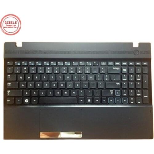 Laptop Keyboard for Samsung NP300V5A NP305V5A 305V5A 300V5A US with Cover Black BA75-03502E