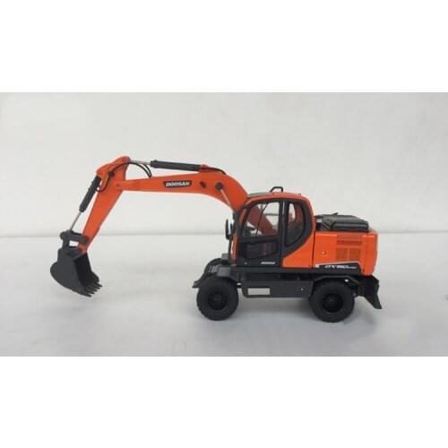 1/40 DOOSAN DX150W-9C Wheeled Excavator 2019 Diecast Model NEW