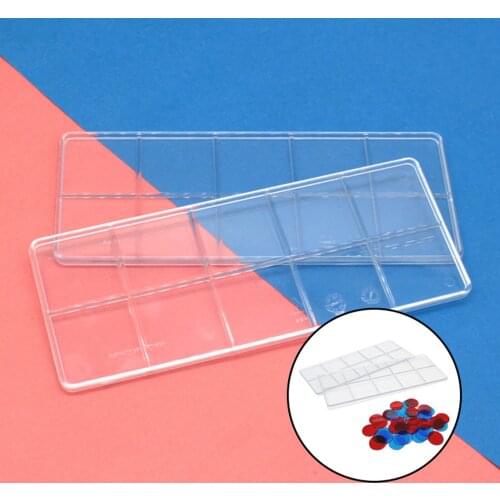 Ten Frames Set Learning Manipulative for Early Math 2 Frames with 40 Disks Teach Number Concepts, Addition and Subtraction