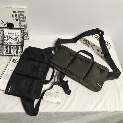 Chest bag Nylon Waist Bag Women Belt Bag Crossbody Bags Canvas Travel Phone Bag Sports Fanny Pack Luxury Bag