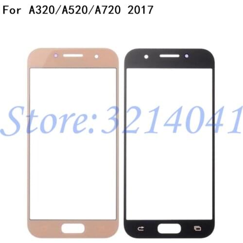 Front Panel For Samsung Galaxy A3 A5 A7 2017 A320 A520 A720 Touch Screen Sensor LCD Display Digitizer Glass TP Cover Replacement