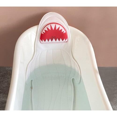 Shark Full Body Bath Pillow Upgraded Non-Slip Bath Cushion for Tub Spa Bathtub Pillow Mattress for body Rest Support