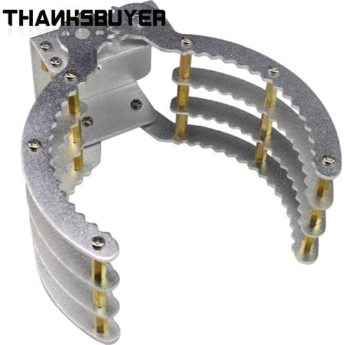 Robot Claw Clamp Holder Gripper Aluminum Alloy Arm with Servo and Servo Tester for Arduino DIY Assembled