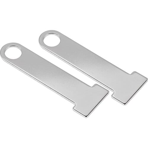 Silver Helmet Strap D-Ring Lock Stainless Steel Motorcycle Universal fit for Honda Suzuki Kawasaki Yamaha