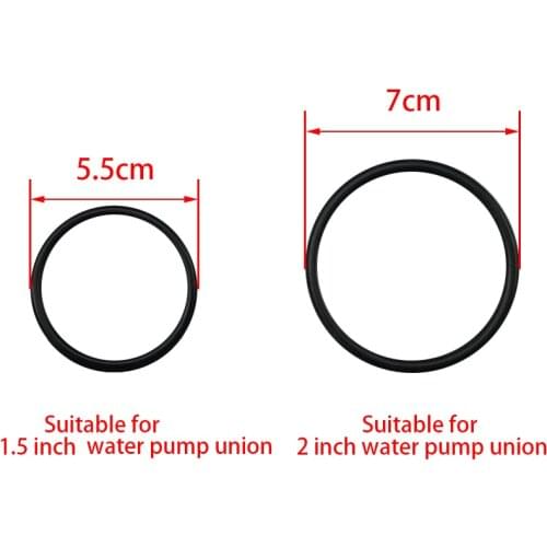 1.5inch and 2 inch O-Ring for LX pump series tailpiece and pipe union
