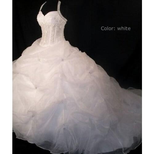 Free shipping 2016 custom size kate embroidery chiffon dress lace famous designer dress cinderella dress crystal wedding dress