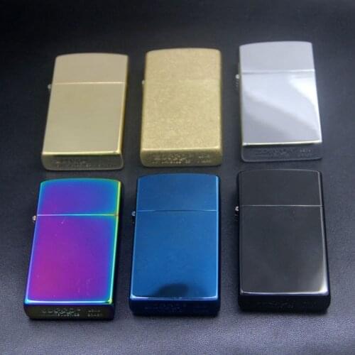Zorro 902 Extended Brass Shell Gasoline Lighter Creative Personality Kerosene Oil Machine ZC7 Cigarettes Smoking Gift