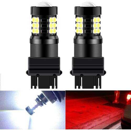 2X T20 W21/5W LED 1156 P21W BAY15D 1157 P21/5W R5W 3157 7443 LED Bulb for Toyota Corolla Prius Camry Tacoma Switch Venza Clips