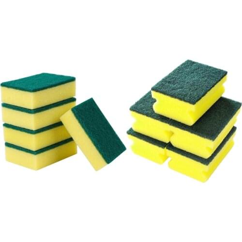 5pcs Dishcleaning Scrub Sponges Non-Scratch eraser wipes Dish Scrubbers Pads Double Sided for Kitchen Dish Cleaning