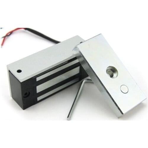 60kg 130Lbs Force 12VDC Visible installation single door cabinet Magnetic Lock