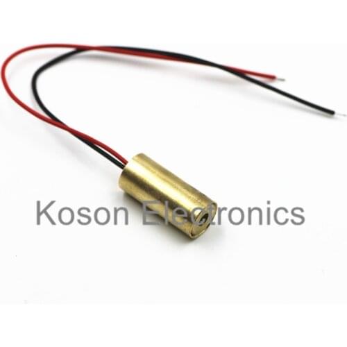 650nm 9mm 3V 50mW Laser Dot Diode Module Red Copper Head