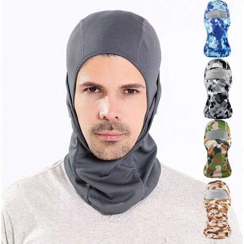 Anti UV Summer Balaclava Breathable Helmet Hat Cap Cycling Face Half Scarf Dust Ski Cycling Balaclava Outdoor Mask for Training