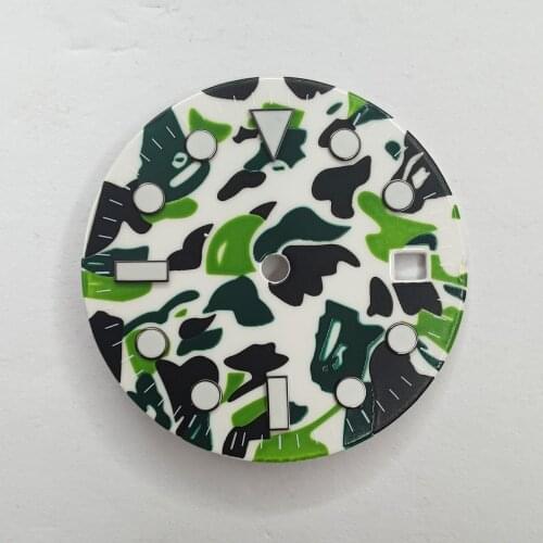 Watch Parts 29mm Sterile Dial Luminous Watch Dial Luminous Suitable For ETA 8215 2836 Mingzhu DG 2813 Miyota8215 821Amovement 66