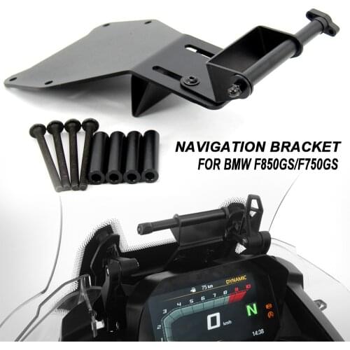 For BMW F750GS F850GS Navigation Stand Holder Phone Mobile Phone GPS Plate Bracket Support Holder F750 GS F850 GS 2018 2019 2020