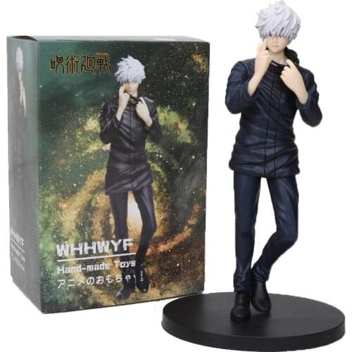 20cm Jujutsu Kaisen Anime Figure Gojo Satoru Action Figure Itadori Yuji Fushiguro Megumi model Kugisaki Nobara Collection Toys