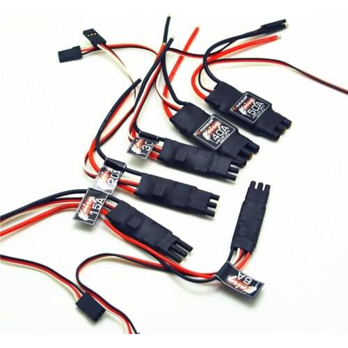 Flycolor Fairy 6A 15A 20A 30A 40A 50A Brushless ESC for RC Drone 170-250 280 330 450 450-850 650-1000 Multi