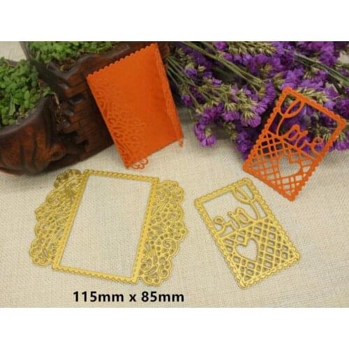 LOVE DECOR Metal Cutting Dies for Scrapbooking Stencil Paper Cards Embossed Decorative Craft Die Cut