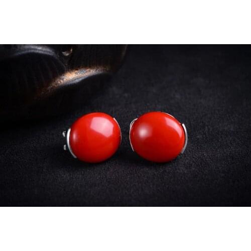 Mujer moda pendientes oorbellen earrings Green gem Gems designed 925 Beautiful Green gem Earrings