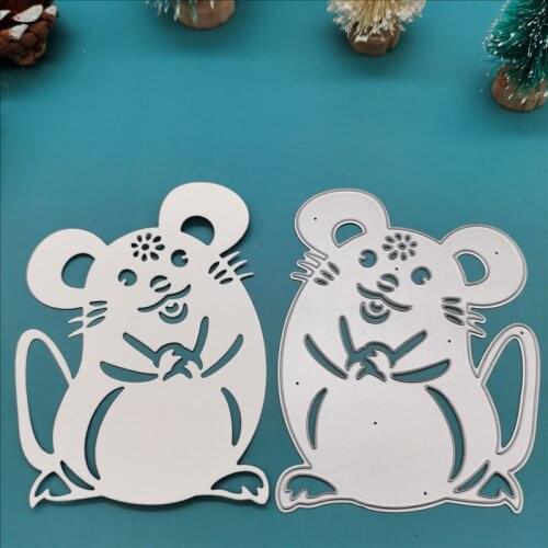 New 2020 mouse Metal Cutting Dies Scrapbooking New Arrivals Crafts Dies for Card Making Embossing