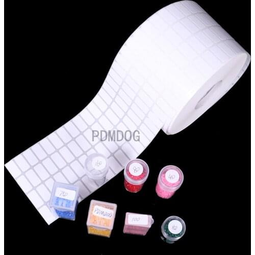 PDMDOG 500pcs stickers Diamond Accessories Embroidery Tools Classification Storage Distinguish Label Diamond Painting Stickers
