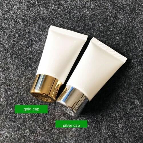30g empty white plastic soft tube for cosmetics packaging,1oz sample container bottles ,cream cosmetic container, 30ml bottles