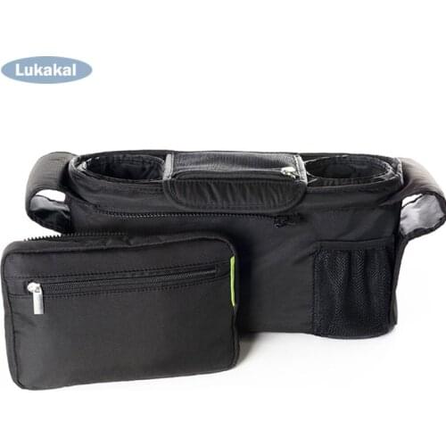 Baby Stroller Organizer Bag Hanging Basket Nappy Storage Baby Diaper Bags For Stroller Accessories