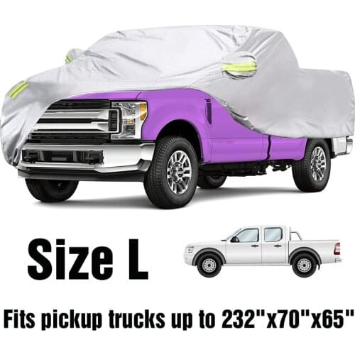 Universal All Season Car Cover for Pickup Truck Cover Against Dust Windproof UV Protection 170T for Ford Raptor F150 F250 GMC