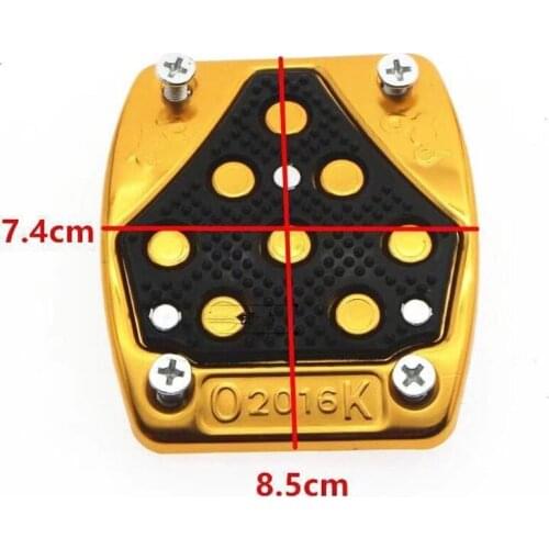 Protective device for brake anti-skid pedal pad cover of motorcycle automatic transmission for TRIUMRH DAYTONA