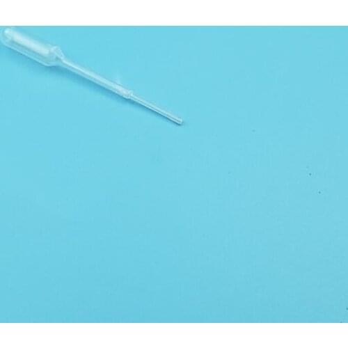 1000pcs ,0.2ml Plastic Disposable Graduated Pipette Graduated Transparent pipettes Dropper Laboratory Polyethylene Makeup Tools