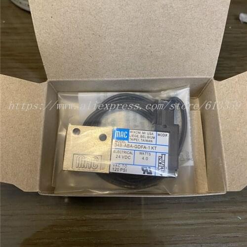 34B-ABA-GDFA-1KT MAC Solenoid Valve 100% New Original