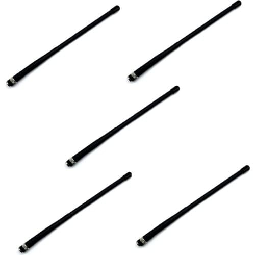 5PCS 27MHz BNC Male Connector Radio Antenna for ICOM Kenwood Motorola IC-V8 IC-V80 IC-V82 TK100 TK300 CP500 Radio Walkie Talkie